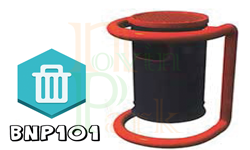 سطل زباله پارکی 01