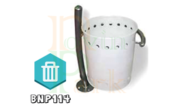 سطل زباله پارکی فلزی 14