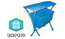 سطل زباله پارکی فلزی 19